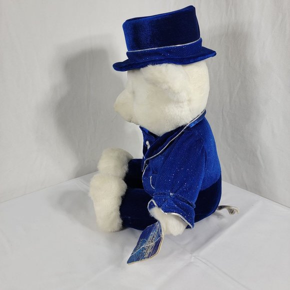Dan Dee Snowflake Teddy Holiday Bear Plush Boy Stuffed Animal Collectible 2009 - Picture 6 of 12